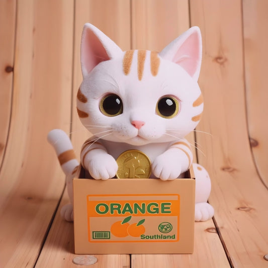 Alcancía Gato Roba Monedas